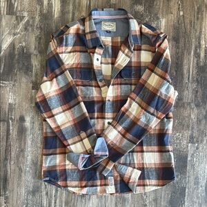Flag & Anthem Plaid Flannel Shirt